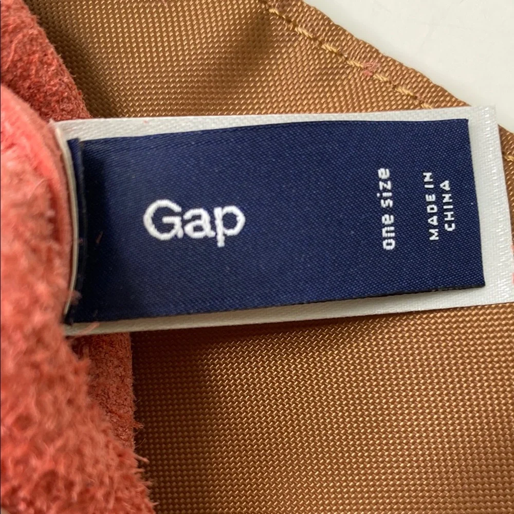 GAP Twotones East West Wristlet Pouch Colorblock‎ Pebbled Leather Pink Vibration - Picture 4 of 9